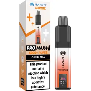 Hayati Pro Max Plus 6000 Prefilled Pod Kit - 20mg | Cherry Cola
